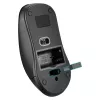Mouse ottico wireless RF Silent DEFENDER Nexus MS-195 — 1600 DPI, 2,4 GHz, Nano-USB, ambidestro, 2×AAA, nero