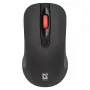 Mouse ottico wireless RF Silent DEFENDER Nexus MS-195 — 1600 DPI, 2,4 GHz, Nano-USB, ambidestro, 2×AAA, nero
