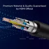 Unitek C1047GB Cavo Premium HDMI 2.0, 1,5 m