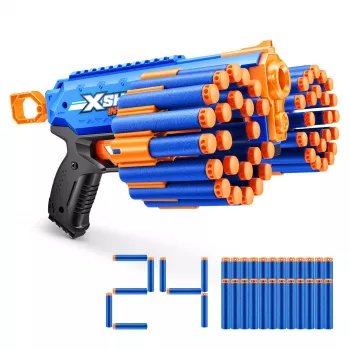 XSHOT Insanity Manic Blaster (24 freccette) ZURU