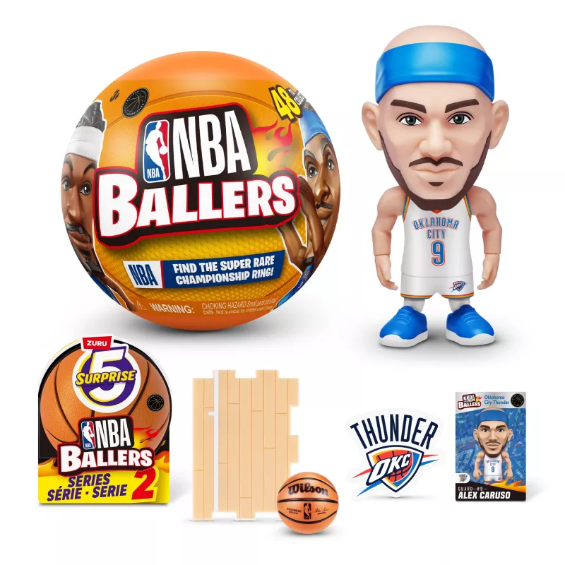 5 Surprise NBA Ballers serie 2, 3 anni, multicolore