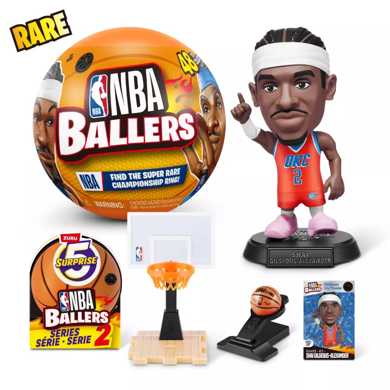 5 Surprise NBA Ballers serie 2, 3 anni, multicolore