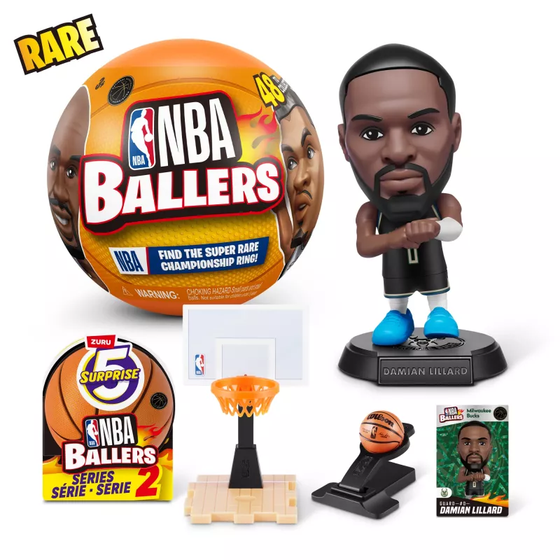 5 Surprise NBA Ballers serie 2, 3 anni, multicolore