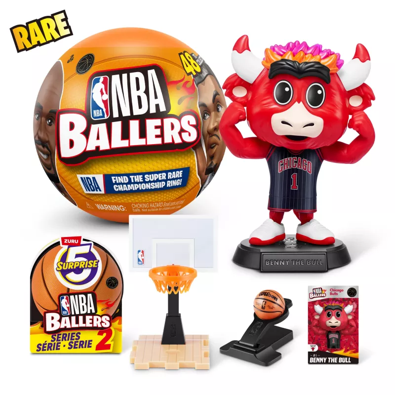 5 Surprise NBA Ballers serie 2, 3 anni, multicolore