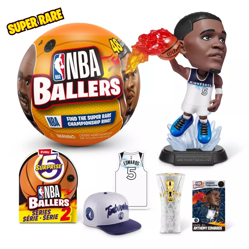 5 Surprise NBA Ballers serie 2, 3 anni, multicolore