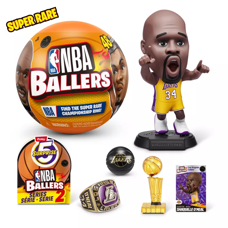 5 Surprise NBA Ballers serie 2, 3 anni, multicolore
