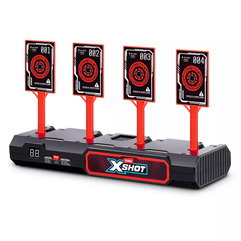 Bersaglio elettronico ZURU XSHOT, bersaglio, 8 anni, AA, nero