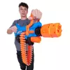 Blaster giocattolo per freccette Zuru XSHOT Insanity — Smoke N Barrel, include 72 freccette in schiuma