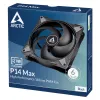 Ventola ARCTIC P14 Max ventola per case PC 14 cm nero