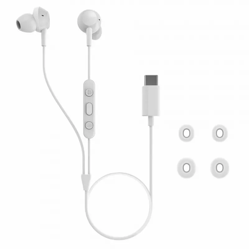 Philips TAE5008WT/00 Cuffie/Headset con filo In-ear per chiamate/musica USB Type-C bianco