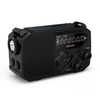 Radio portatile Philips TAR1609/00 analogica e digitale AM FM nero