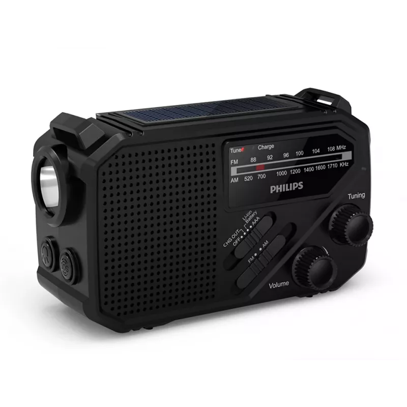 Radio portatile Philips TAR1609/00 analogica e digitale AM FM nero