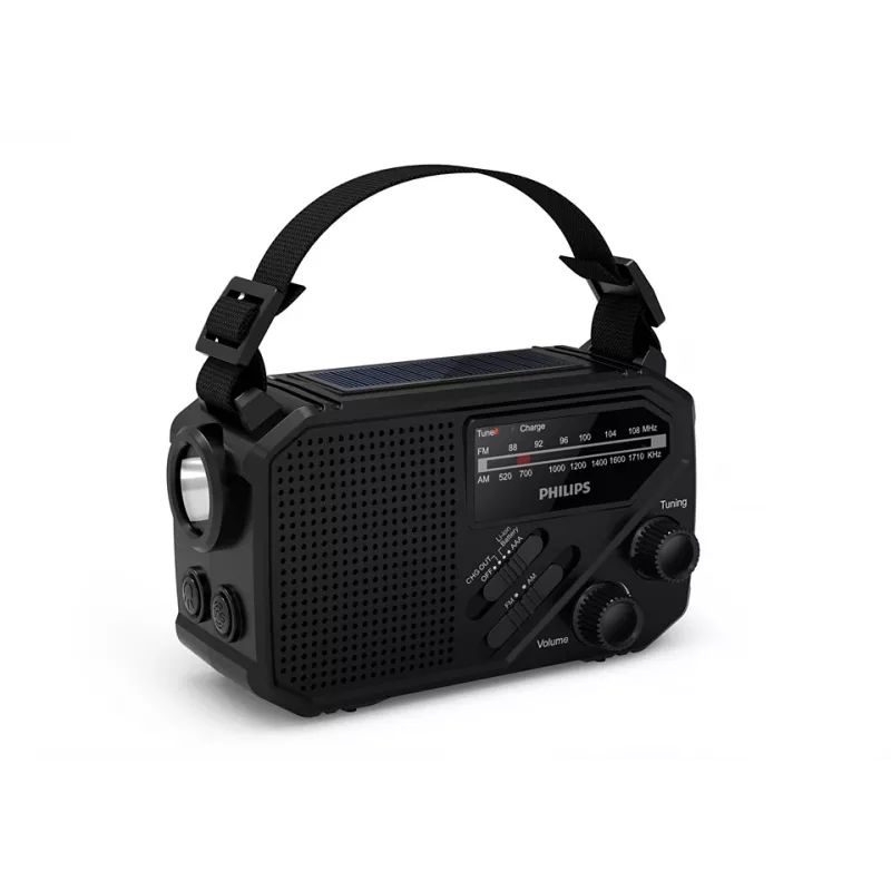 Radio portatile Philips TAR1609/00 analogica e digitale AM FM nero
