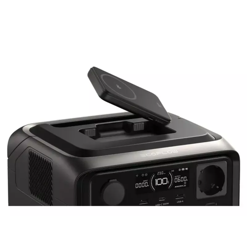 Batteria portatile EcoFlow RIVER 3 MAX PLUS Wireless, 858Wh