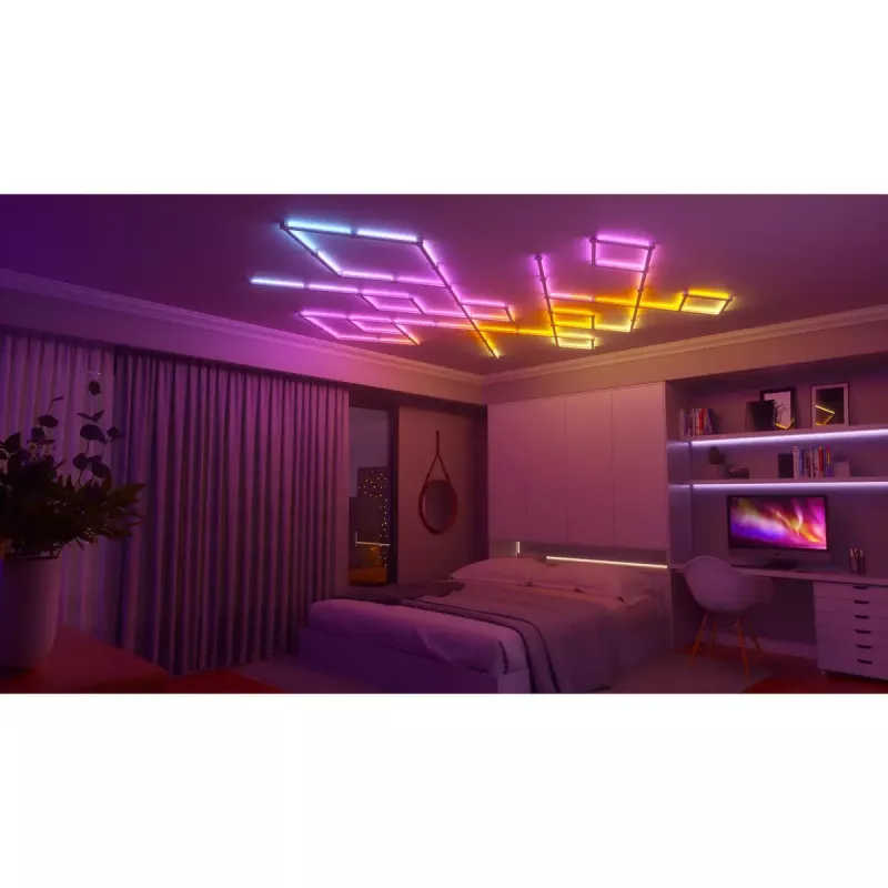 Nanoleaf Lines Starter Kit Altro bianco RGB IP20 15 pezzi
