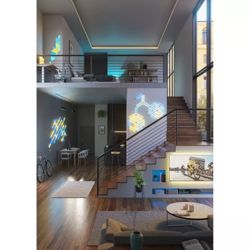 Nanoleaf Lines Starter Kit Altro bianco RGB IP20 15 pezzi