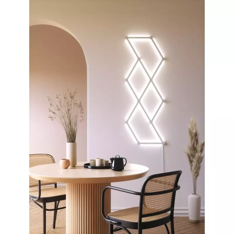 Nanoleaf Lines Starter Kit Altro bianco RGB IP20 15 pezzi