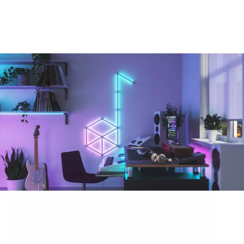Nanoleaf Lines Starter Kit Altro bianco RGB IP20 15 pezzi