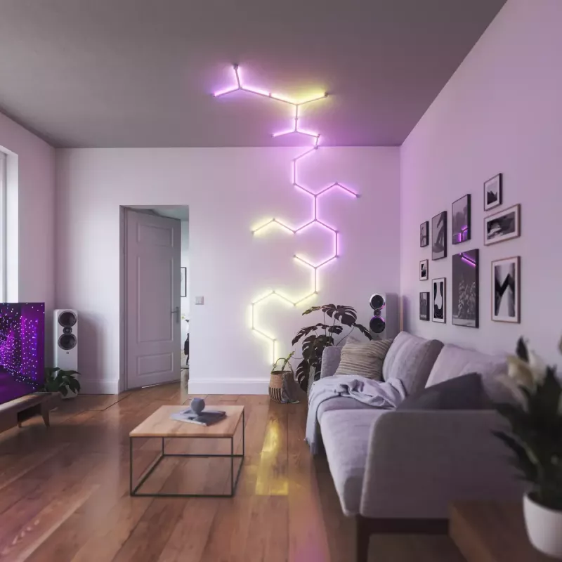 Nanoleaf Lines Starter Kit Altro bianco RGB IP20 15 pezzi