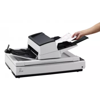 Scanner piano e ADF Ricoh fi-7700S 600 x 600 DPI A3 nero, bianco