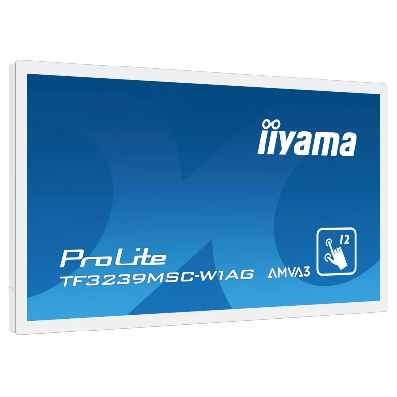 Monitor iiyama ProLite TF3239MSC-W1AG 31,5 pollici (80 cm) Full HD 1920x1080 LED touchscreen AMVA3 bianco