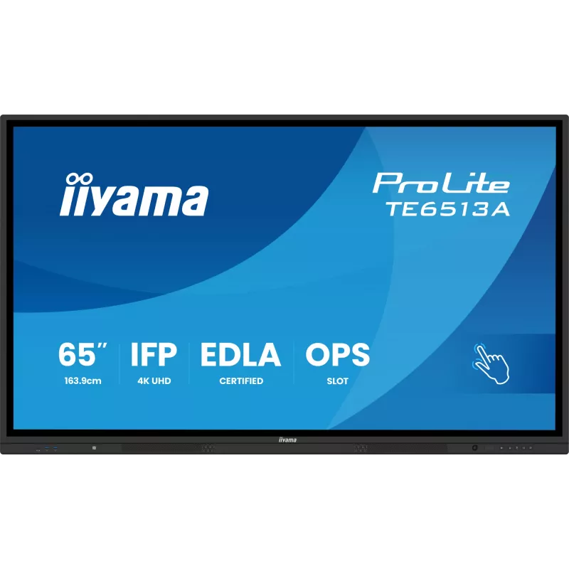 Schermo piatto interattivo IIYAMA TE6513A-B2AG 64,5