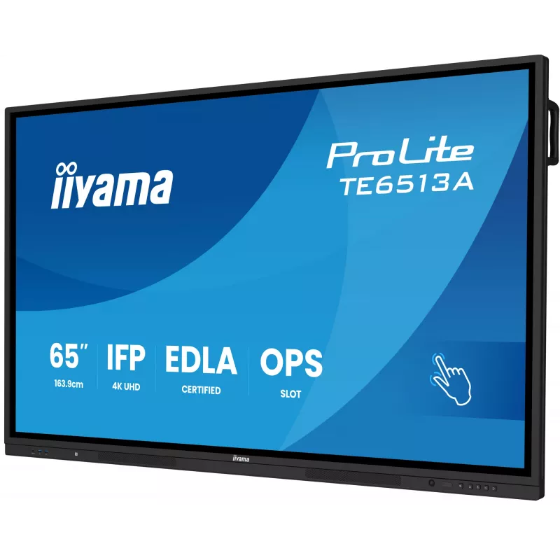 Schermo piatto interattivo IIYAMA TE6513A-B2AG 64,5