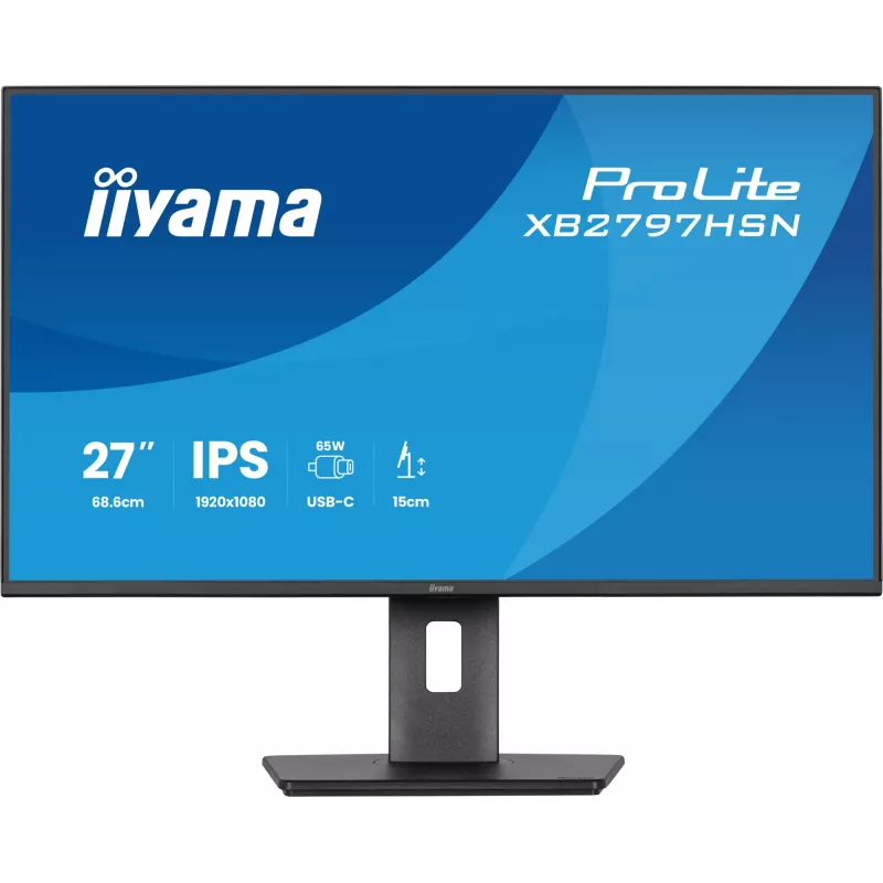 iiyama ProLite XB2797HSN-B1 monitor per computer 68,6 cm (27 inch) 1920 x 1080 pixel Full HD LCD nero