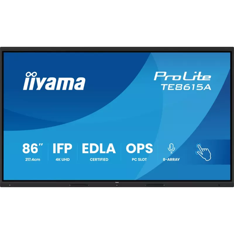 Touch-Display interattivo IIYAMA TE8615A-B2AG 86