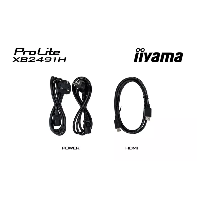 Monitor per computer IIYAMA ProLite XB2491H-B1 23,8
