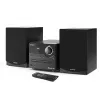 Microsistema audio per la casa Sharp XL-B512(BK) – 45 W, lettore CD singolo, radio FM, MP3, connessioni diffusori a banana, nero