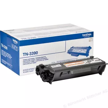 Cartuccia toner Brother TN-3390P originale nero, laser, resa 12000 pagine, 1 pezzo