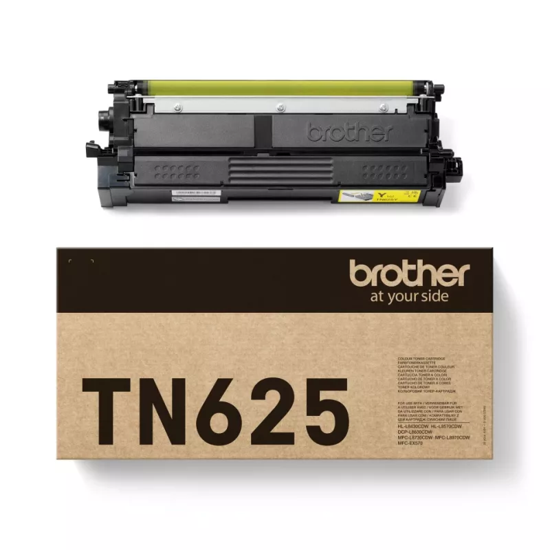 Cartuccia toner Brother TN-625Y giallo originale, 1 pezzo, resa 1800 pagine