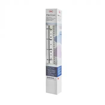 GBC SureBind strisce in PVC per rilegatura (100), bianco, A4