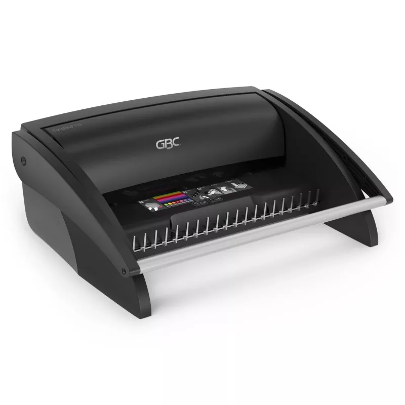 GBC rilegatrice CombBind® C110, rilegatrice a pettine, manuale, 195 fogli, nero