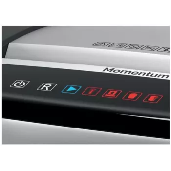Rexel M515 distruggidocumenti microtaglio 60 dB 23 cm nero, argento