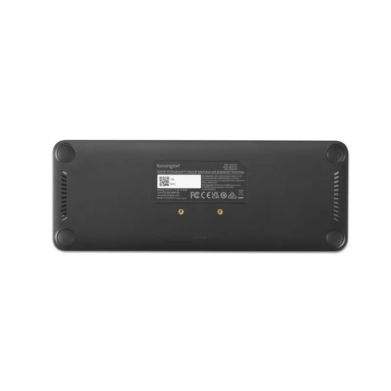 Kensington SD5920T EQ Thunderbolt 4 Quad 4K Hybrid Dock con tecnologia DisplayLink