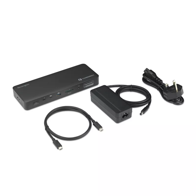 Kensington SD5920T EQ Thunderbolt 4 Quad 4K Hybrid Dock con tecnologia DisplayLink