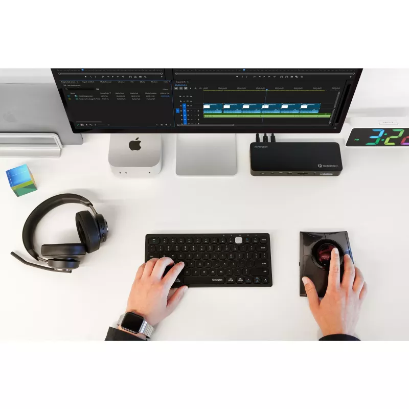 Kensington SD5920T EQ Thunderbolt 4 Quad 4K Hybrid Dock con tecnologia DisplayLink