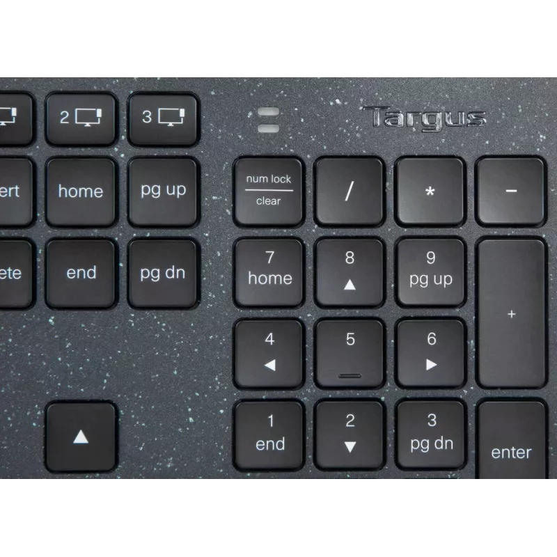 Targus Sustainable Energy Harvesting EcoSmart tastiera universale Bluetooth QWERTZ tedesco nero