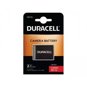 Duracell batteria per fotocamera – sostituisce batteria Canon NB-13L, Canon, 1010 mAh, 3,7 V, litio-ione (Li-Ion)