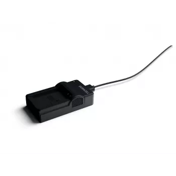 Duracell caricabatterie per batteria di fotocamera digitale, USB, caricabatterie da interno, Canon NB-10L, nero, 5 V, 5 V