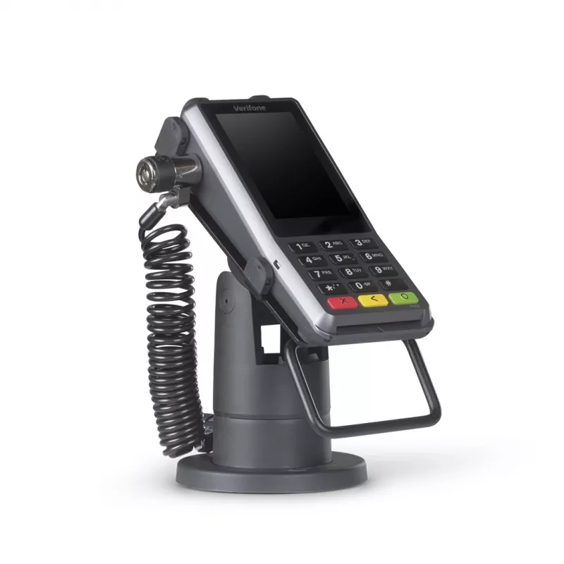 Ergonomic Solutions SpacePole Payment VER400-S-02 Accessorio per sistema POS Supporto POS Nero Materiale composito