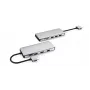 eSTUFF ES623010 Hub di interfacce USB 3.2 Gen 1 (3.1 Gen 1) Type-C 5000 Mbit/s Alluminio