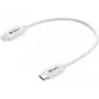 Sandberg USB-C PD su Lightning MFI 0.2M, 0,2 m, Lightning, USB C, connettore maschio, connettore maschio, bianco