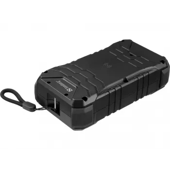 Sandberg Survivor Powerbank 27000 PD65W, 27000 mAh, Power Delivery, Quick Charge 3.0, ricarica wireless, nero