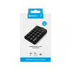 Sandberg tastierino numerico USB con filo, USB, 19, laptop/PC, 1,5 m, nero