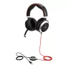 Jabra Evolve 80 MS stereo, con filo, ufficio/call center, 646 g, headset, nero