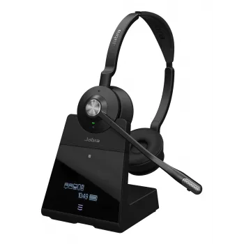 Jabra Engage 75 SE - Stereo, UK/HK/SG/AU/NZ, senza fili, 40 - 16000 Hz, ufficio/call center, 90 g, cuffie, nero