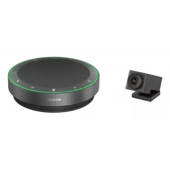 Jabra BYOD Room Kit (Speak2 75 + Cam IQ), sistema di videoconferenza di gruppo, Full HD, nero